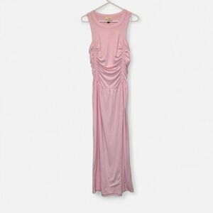 Universal Thread Pink Sleeveless Maxi Dress Medium